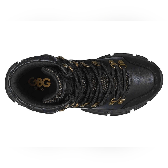 GBG Los Angeles Kix Black Hiker Boots NWOT - Picture 4 of 7